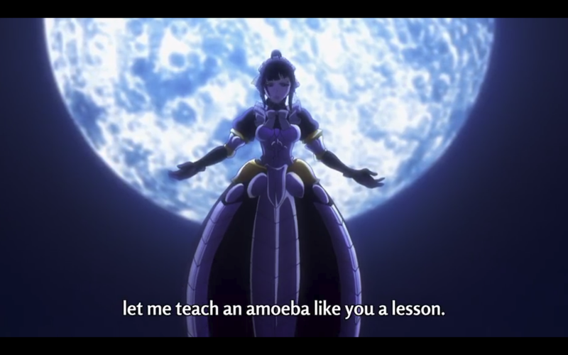 “The lesson fee will be your life.”